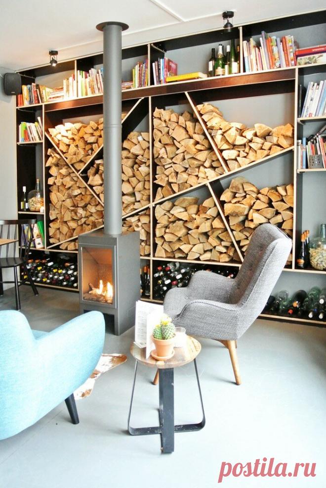 Интерьер частного дома с печью | ТК «Ланской» | Яндекс Дзен
