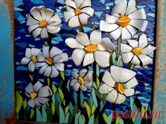 Красота  из черепков битой посуды Очень много идей, для декора Вашего дома, дачи… Инет магазин кардиганов женскихОпт от 5 любых изделий, дропшиппинг. Товар раскупается быстро...