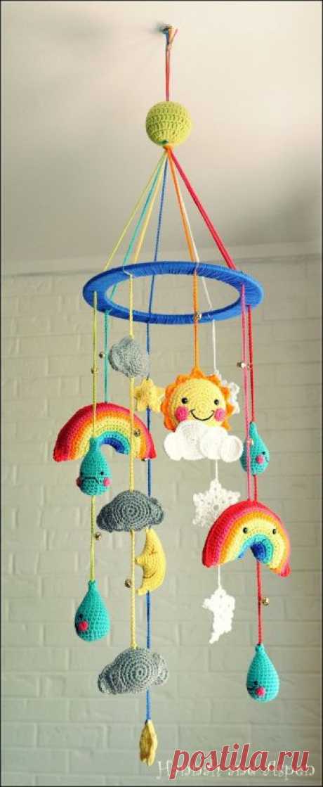 Discover thousands of images about crochet mobile--DIY this! It's is sooooo adorable, I need to find a pattern.