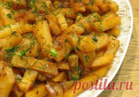 Вкусная картошка в мультиварке на режиме “Выпечка” / Занимательная реклама