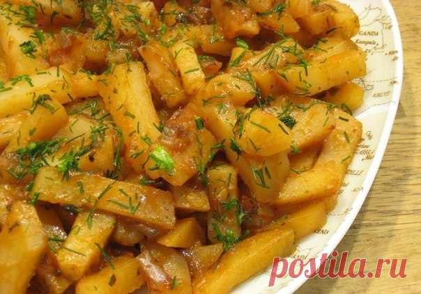 Вкусная картошка в мультиварке на режиме “Выпечка” / Занимательная реклама