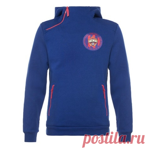 Толстовка на молнии с капюшоном ПФК ЦСКА (PFC CSKA)