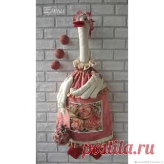 #Пакетница #пижамница #уточка Рози – купить в интернет-магазине на Ярмарке Мастеров с доставкой Пакетница уточка Рози - купить или заказать в интернет-магазине на Ярмарке Мастеров | Пакетница - пижамница нежнейшая уточка Рози носит…