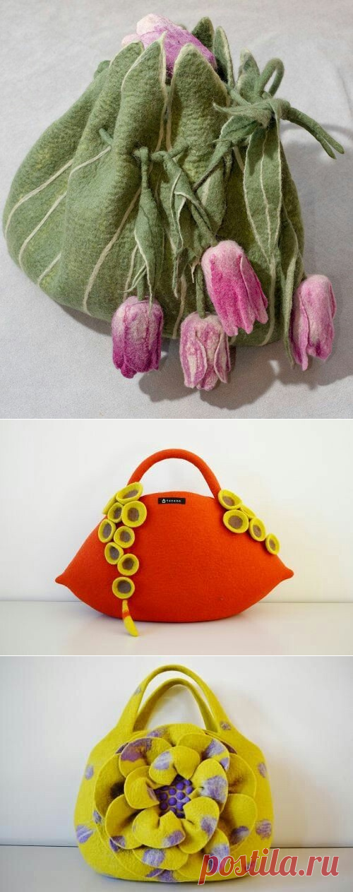 СУМКИ из ФЕТРА