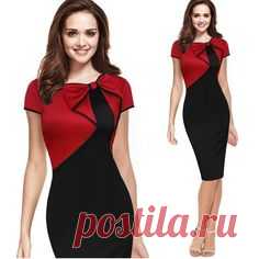 Women Sexy Elegant Business Work Office Pencil Dress Slim Party Cocktail Dresses | Clothing, Shoes & Accessories, Women's Clothing, Dresses | eBay!