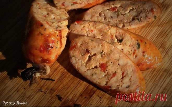Домашняя куриная колбаса | Русская Дымка | Яндекс Дзен