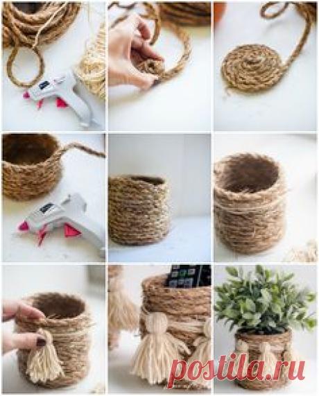 IHeart Organizing: UHeart Organizing: A Darling DIY Rope…