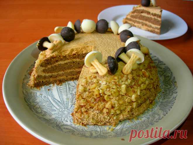 Орехово-кофейный торт / Торт на День рождения!