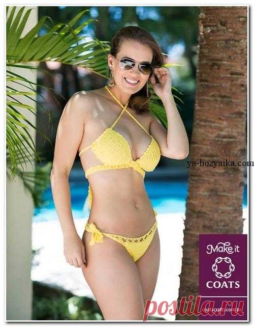 Бикини крючком схема.
