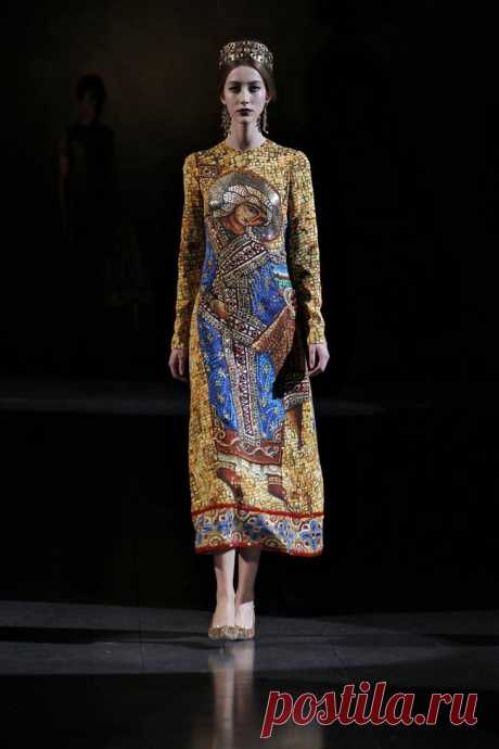 Коллекция от Dolce &amp; Gabbana &quot;Византийский стиль&quot; осень-зима 2013-2014