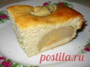 Шарлотка грушевая