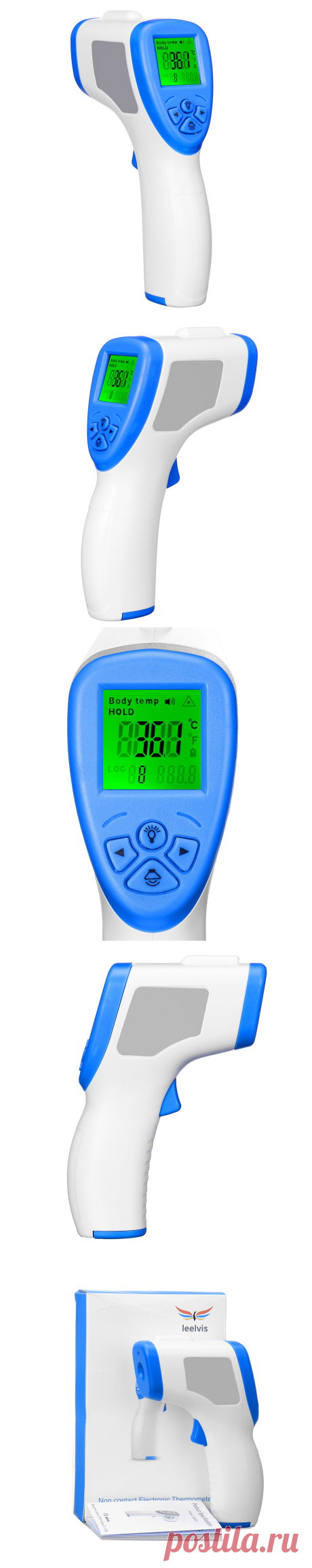 non contact forehead thermometer digital infrared temporal f at Banggood