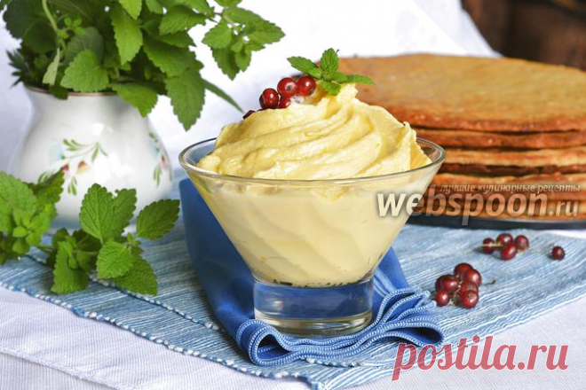 Заварной крем на кефире рецепт с фото, как приготовить на Webspoon.ru