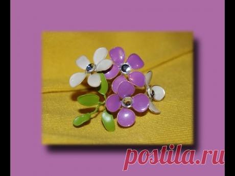 Цветы своими руками из проволоки и лака! Довольно мило! Мастер класс! - YouTube