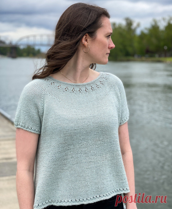Легкие и стильные: простые модели для вязания спицами | MG Meldi_knit | Дзен