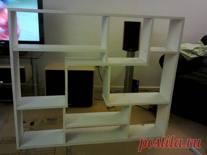 Делаем стеллаж с произвольным расположением полок — Своими руками