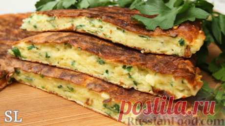 Ленивые хачапури - невероятные мега сырные лепешки, очень нежные и вкусные