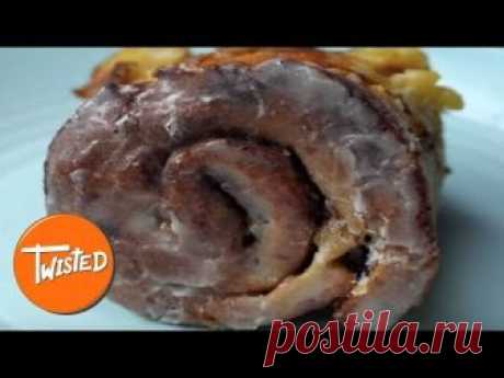 Chocolate Banana French Toast Swirls | Twisted