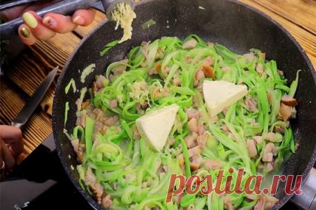 Спагетти из кабачков