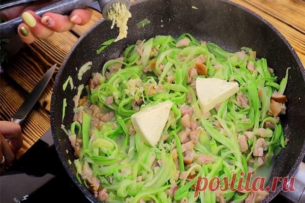 Спагетти из кабачков