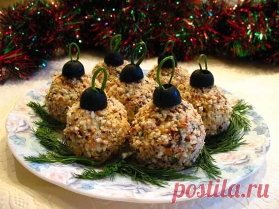 Закуска "Ёлочные шары". Оригинально и ооочень вкусно! | Мамам, женщинам, бабушкам и очень любознательным.
