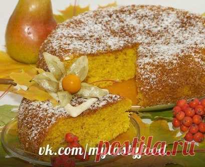 Тыквенный манник в мультиварке. → CHEF.tm — Лучшие рецепты