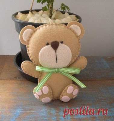 Игрушки из фетра выкройки