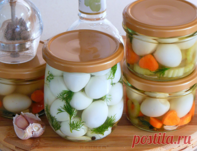 Маринованные яйца