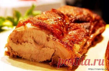 СВИНИНА, ЗАПЕЧЁННАЯ В ГОРЧИЦЕ 🍴