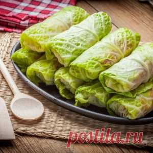 Великий пост: голубцы с грибами и перловкой
