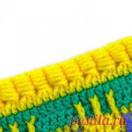 Красивая объемная кайма