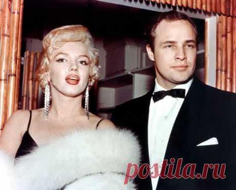 When Hollywood Meets .... Marilyn Monroe & Marlon Brando