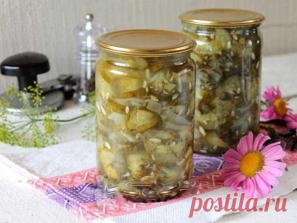 Невероятно простой и очень вкусный салат из огурцов 