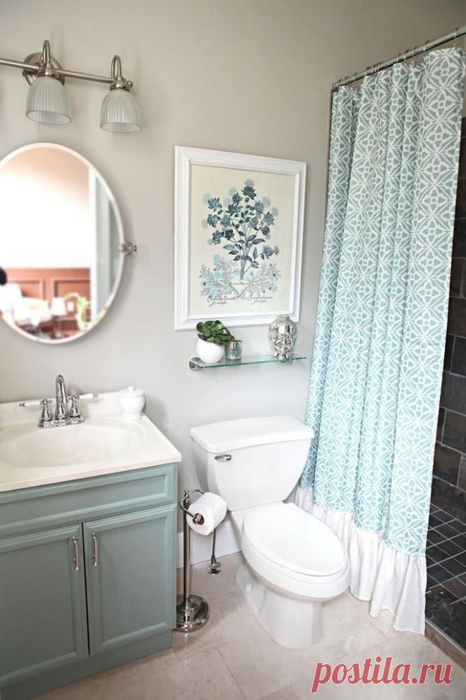 Покраска стен в ванной — Наши дома