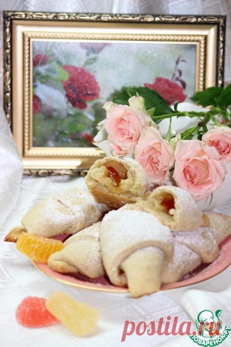 Рогалики "Творожно-мармеладное удовольствие" - кулинарный рецепт