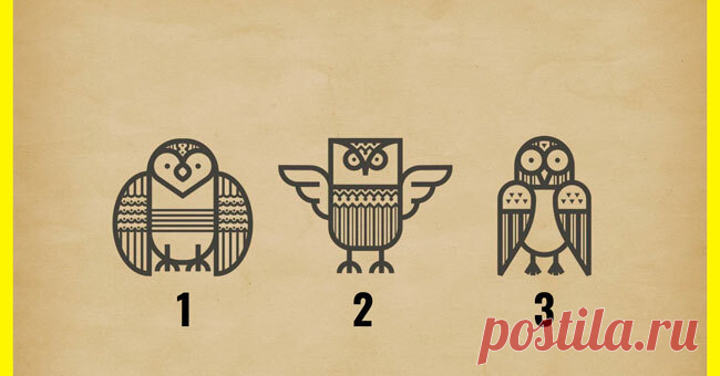 Тест: Выберите сову и узнайте свое слабое место /Первый рисунок