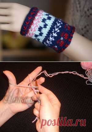 Knitting-Info.Forum -> Декоративный наборный ряд – косичкой