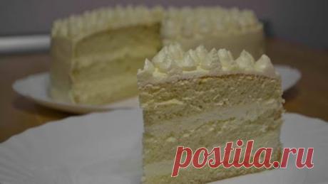 Торт "ПЛОМБИР" или Торт со Вкусом Мороженого| Крем "Пломбир" для торта | Cake Ice Cream