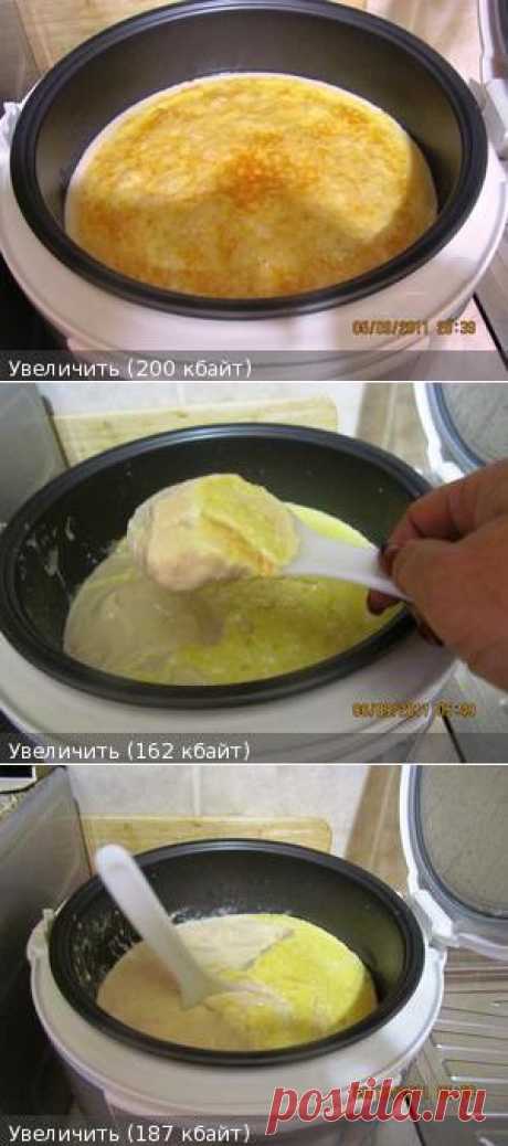Ряженка. Рецепт для мультиварки