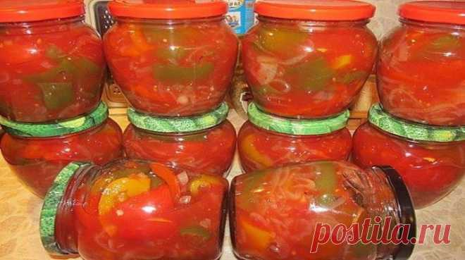 Мой домашний рецепт лечо на зиму я считаю самым удачным и вкусным