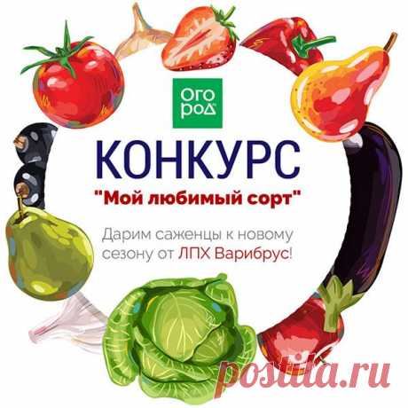 Конкурс "Мой любимый сорт" - Наши конкурсы - Форум для дачников | Огород.ru