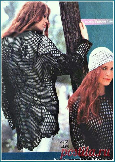 Филейное вязание | Записи в рубрике Филейное вязание | vizar