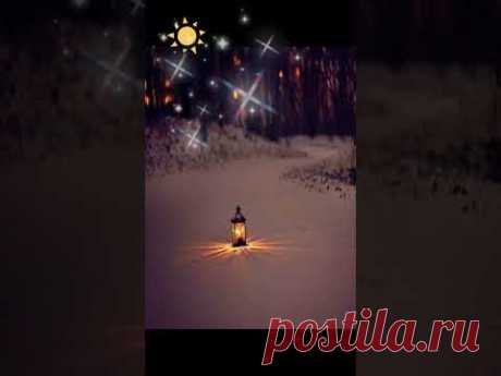 КАК В СКАЗКЕ ... ИЗУМИТЕЛЬНО КРАСИВЫЙ ЗАКАТ 🌘 ... #добрыйвечер