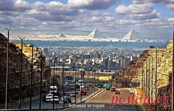 Просто красивый вид на Великие пирамид / История цивилизаций!