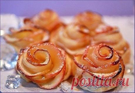 Яблочные розы
