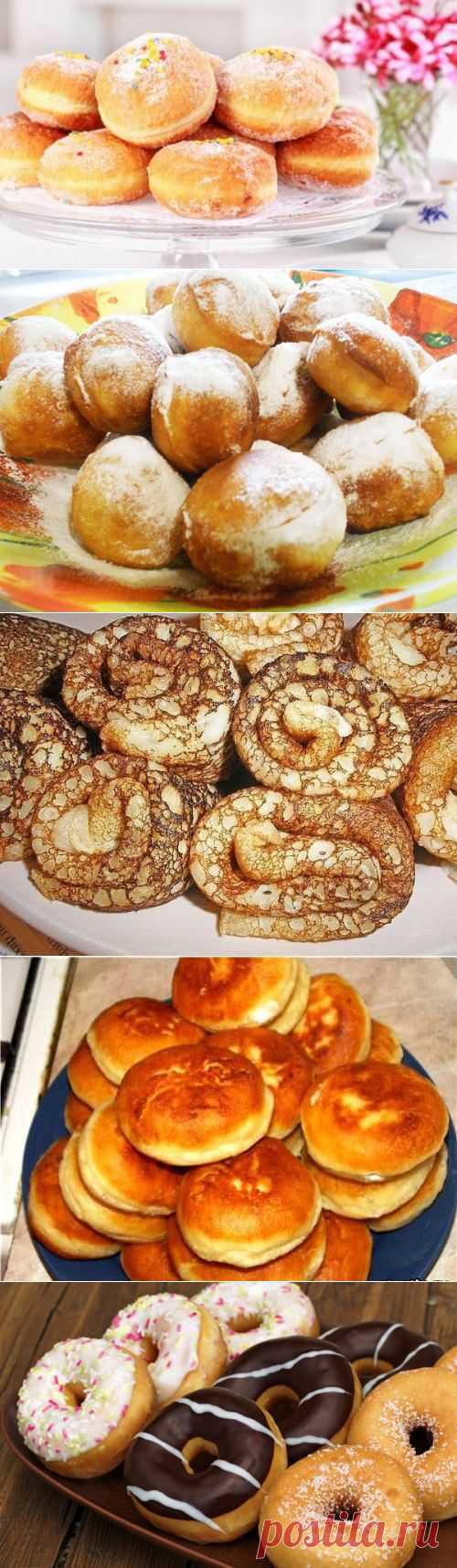 Пончики и блинчики.