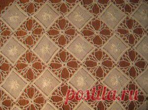 Создание лоскутно-вязаного полотна для изделий в фольклорном стиле - Вязание - Моя копилочка