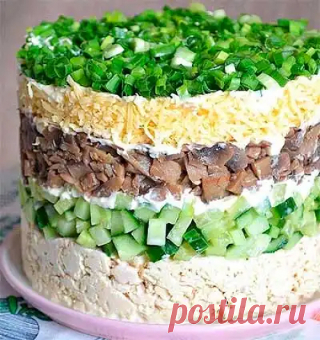 Рецепт салата с курицей березка