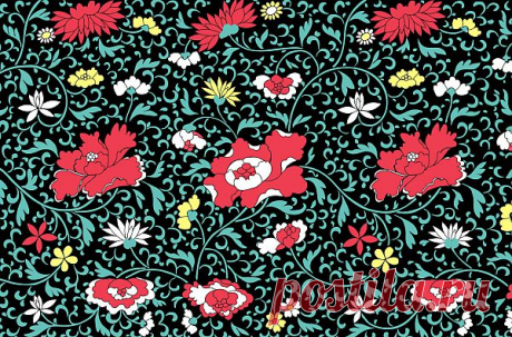 Vintage Floral Wallpaper Background  Free Stock Photo HD - Public Domain Pictures