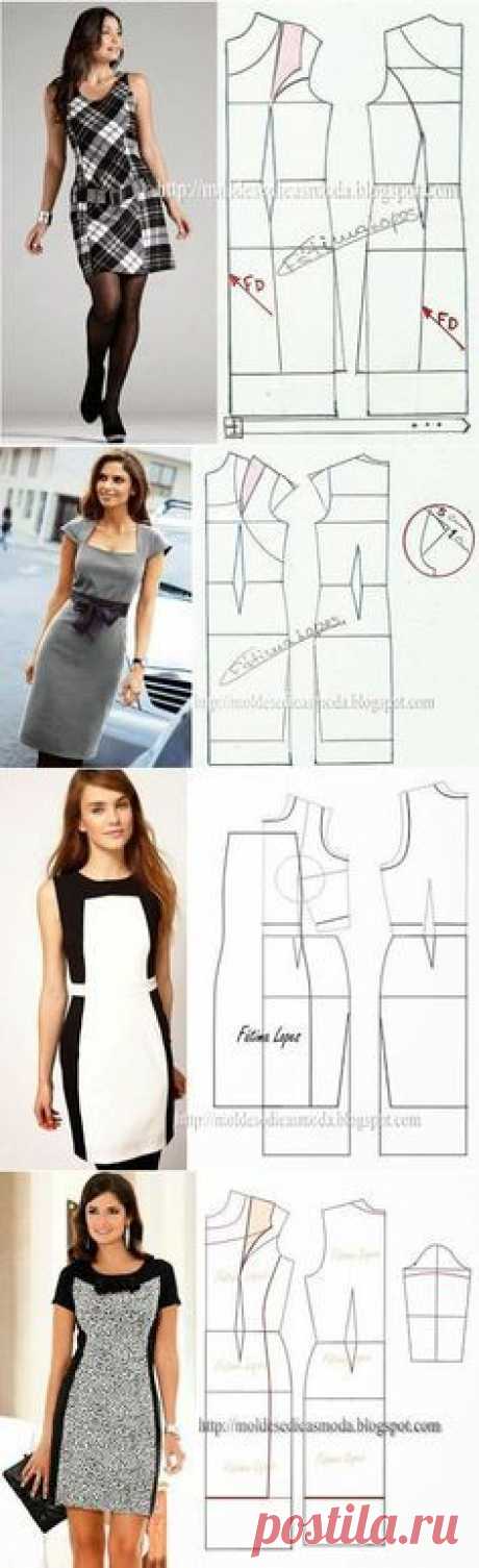 Moldes Moda por Medida: VESTIDOS...&lt;3 Deniz &lt;3